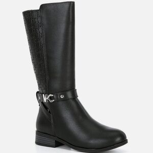 NEW Michael Koss Girls Finley Drake Black Boot Size 10